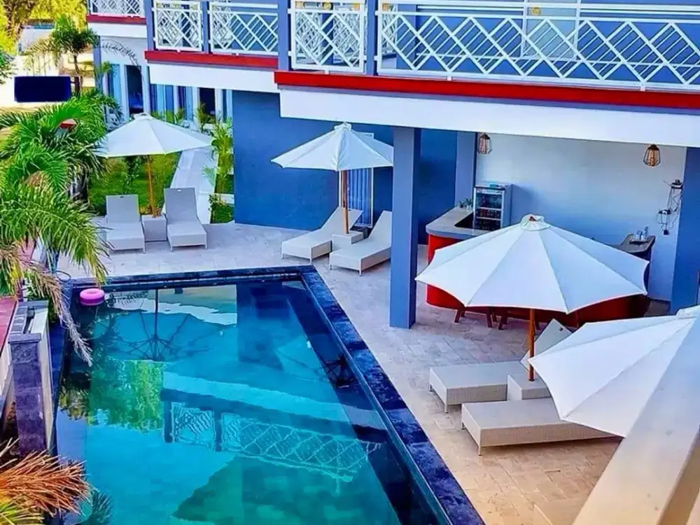 Hotel View Laut Gili Trawangan Lombok Nusa Tenggara Barat