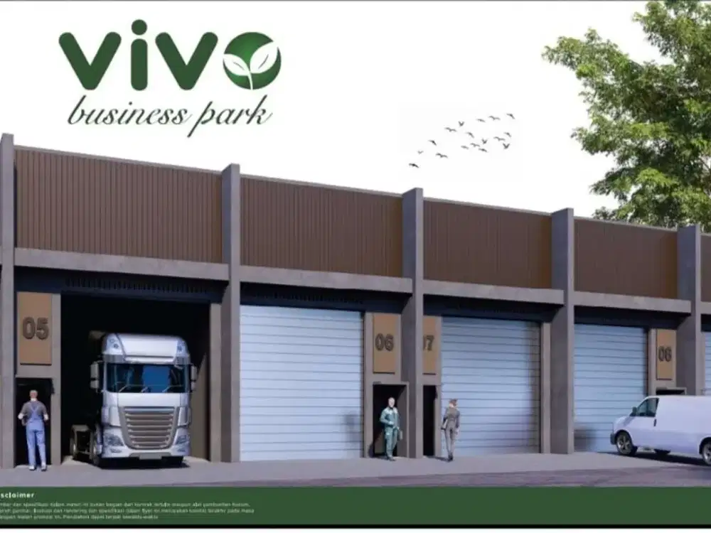 A203 Jual Gudang Baru Termurah di Vivo dekat Bandara Aeropolis