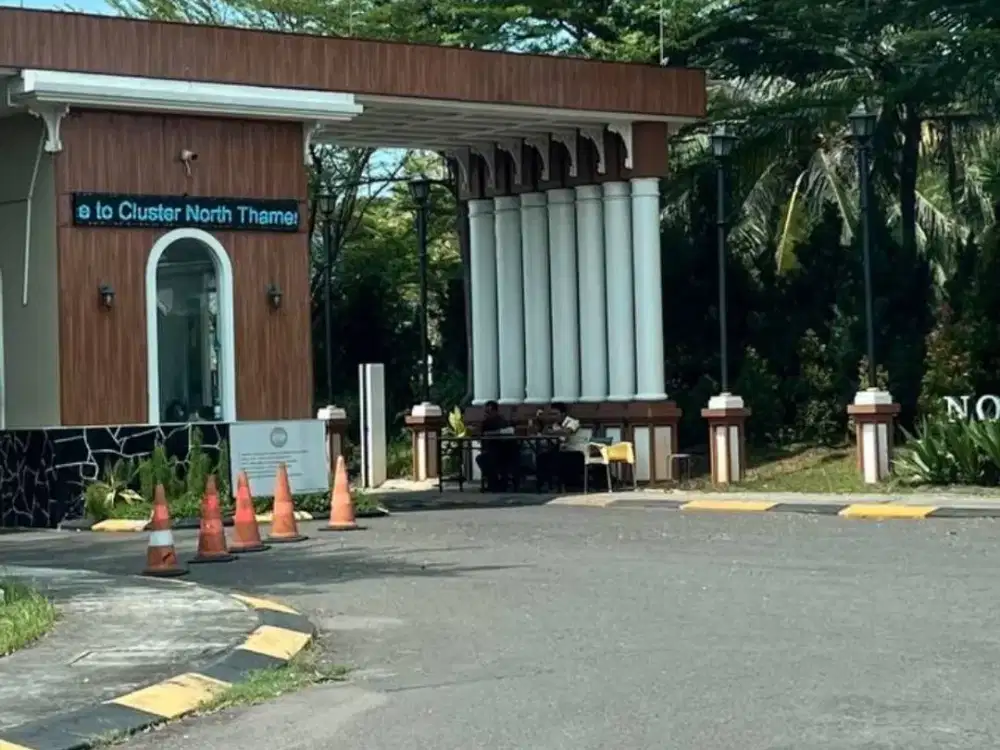 Tanah Siap Bangun di Cluster North Thames JGC Cakung