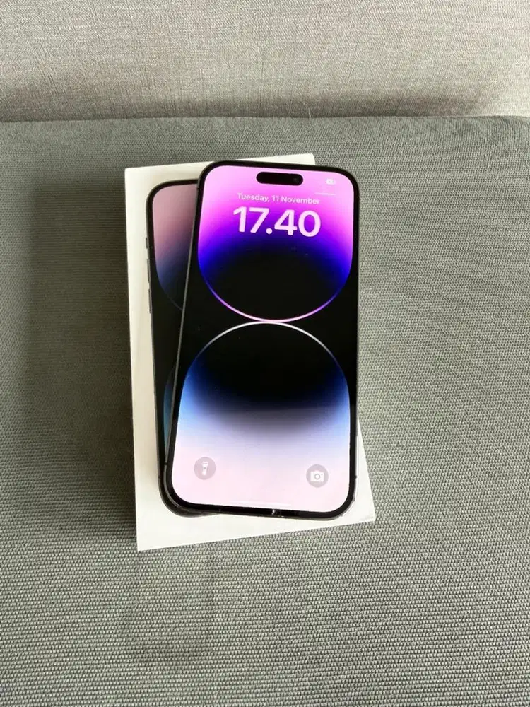 For Sale IP14 Pro 256GB BHealty100%. IBOX. Kondisi 98.9% mulus.