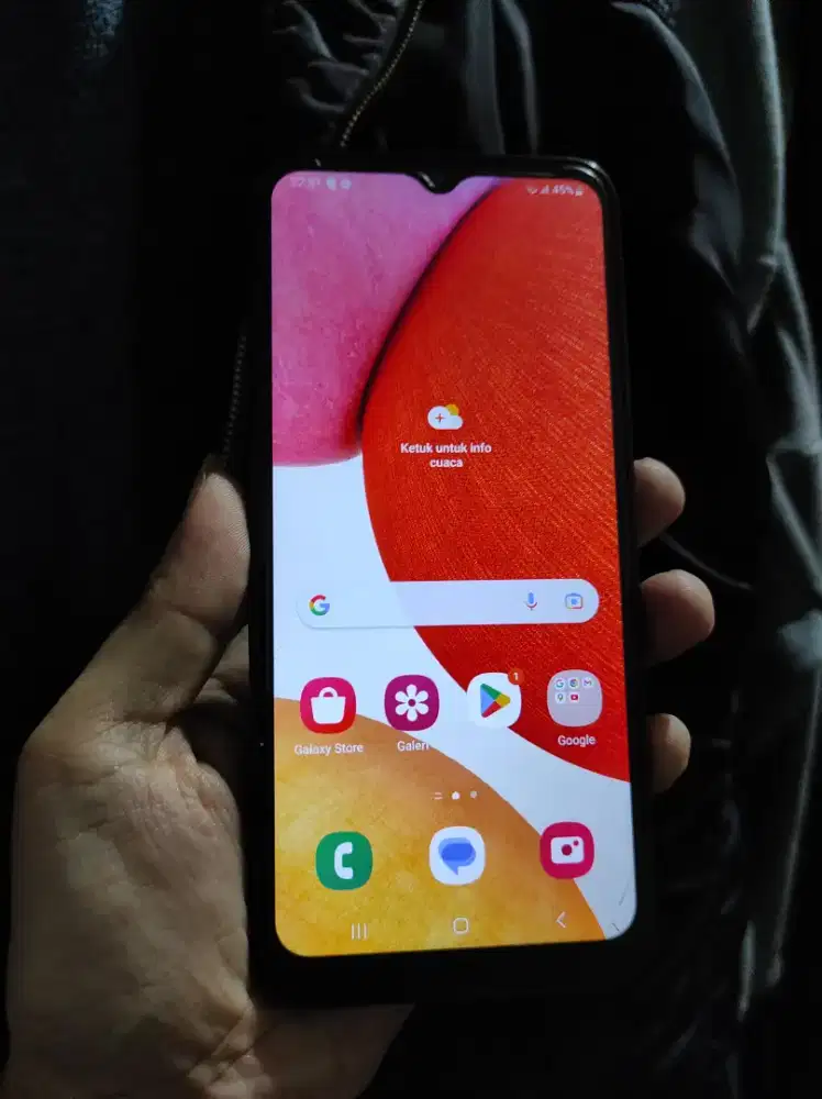 Samsung A14 6/128 hp kabel tipe c,minus retak sehelai tipis bngtt