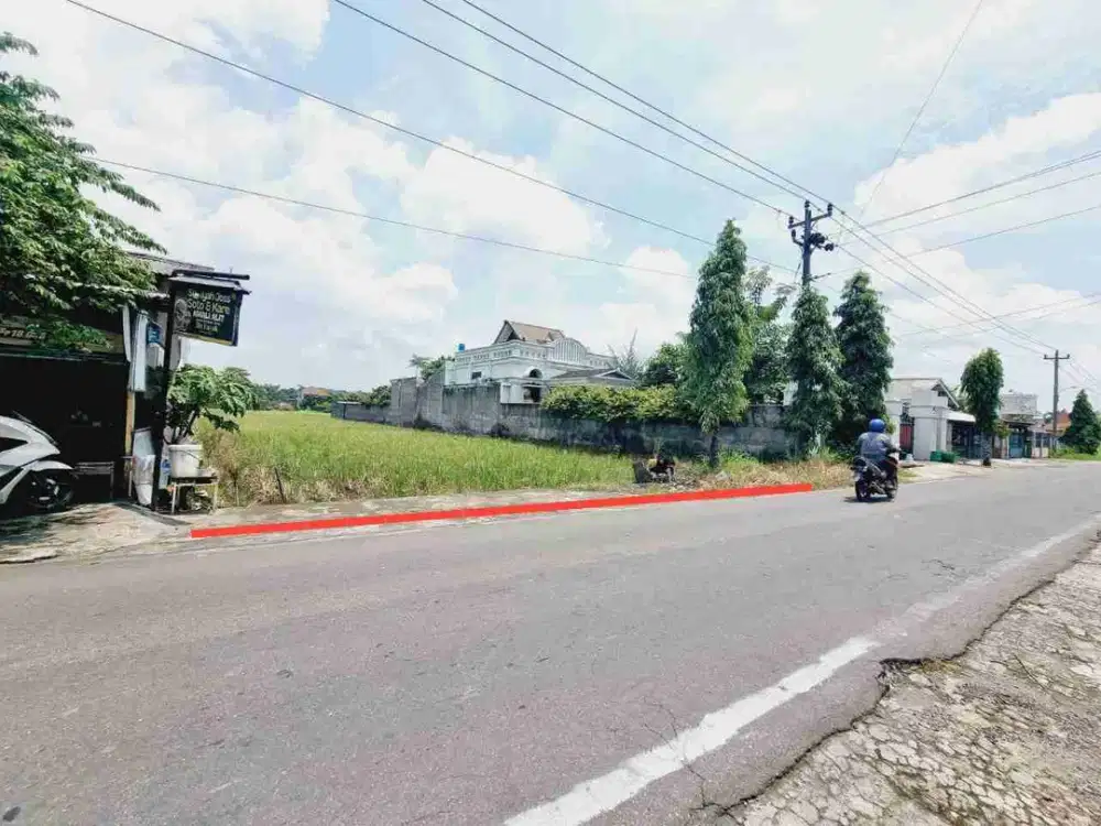 Tanah Sawah Luas 4.400m² Strategis di Boyolali