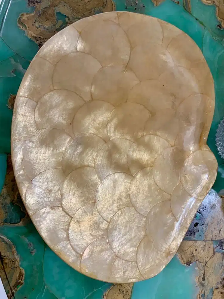 Mother of pearl trinket plate