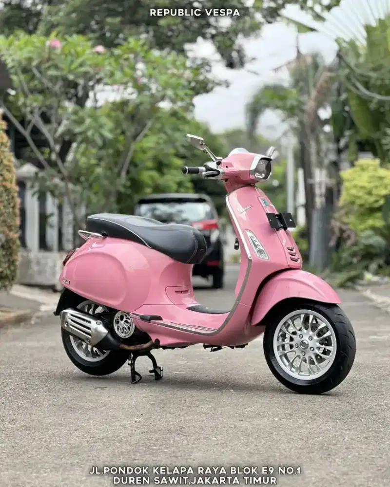 JUAL CEPAT VESPA SPRINT 150 IGET TH 2017 PERFECT CONDITION