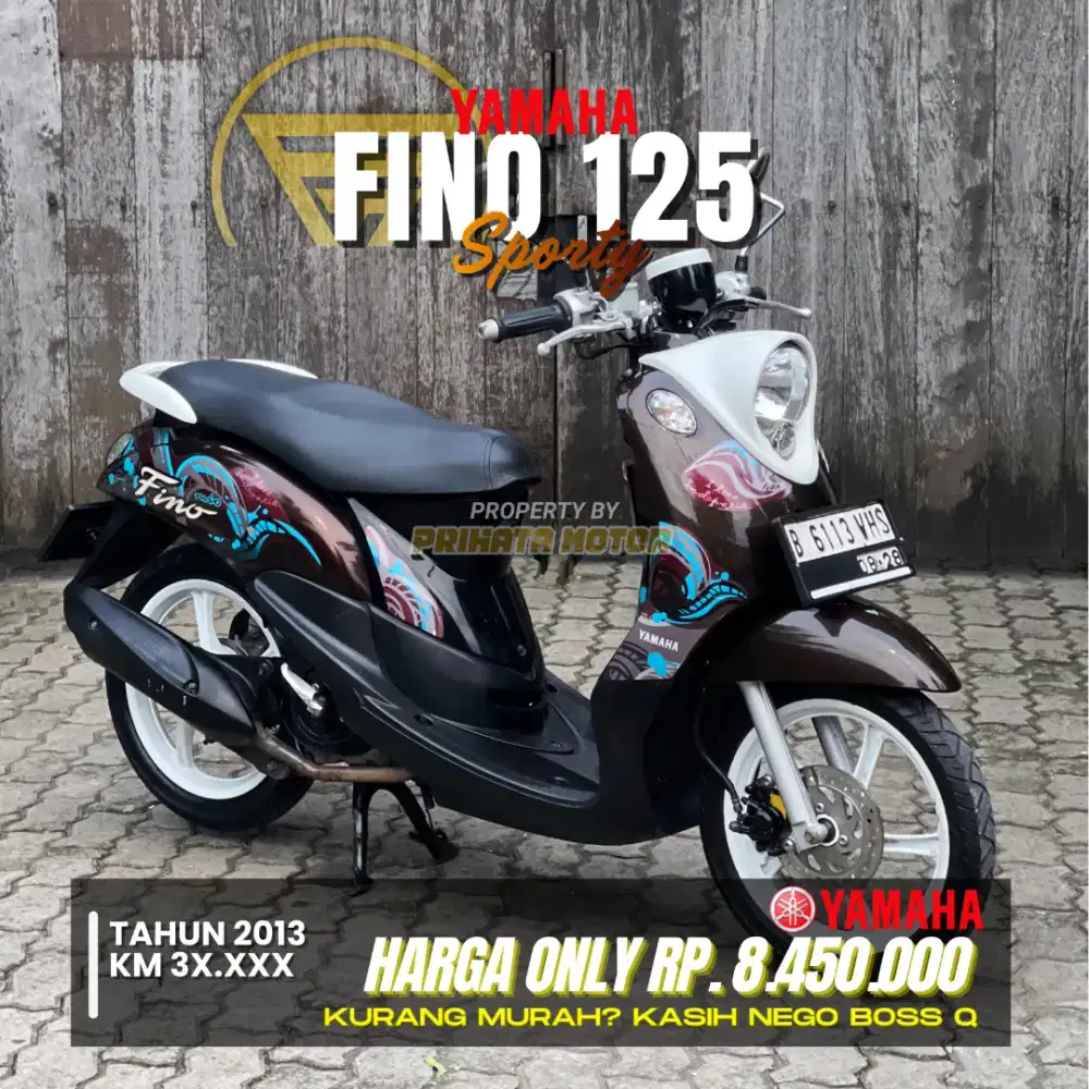 YAMAHA FINO 125 SPORTY 2013
