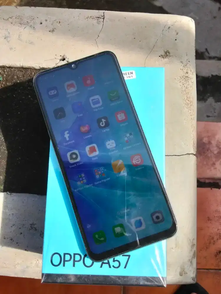 Oppo a57 ram 4/64 no minus fullset