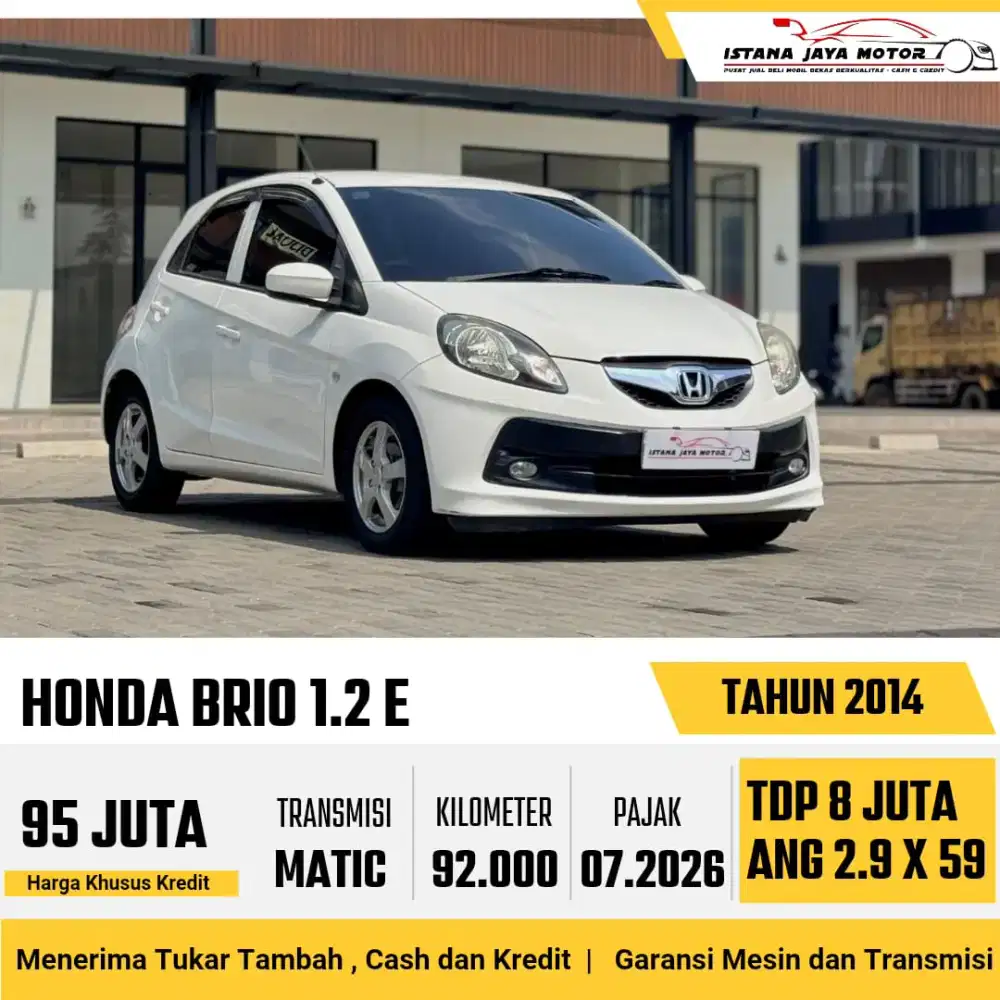 Honda Brio E AT 2014