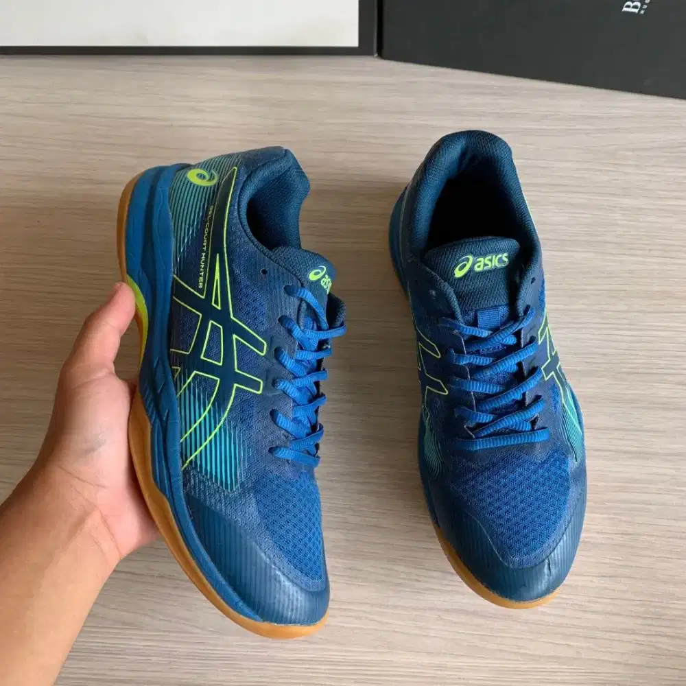 Asics Gel-Court Hunter Tennis Olahraga Sport Original Sepatu Size 42.5