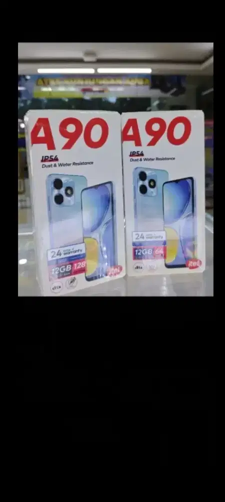 Itel A90 ram 4gb 128b dan4/64 garansi resmi 2 tahun