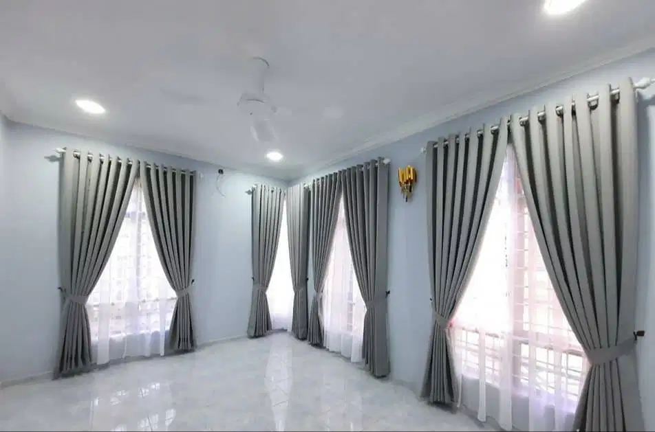 Dijual Gorden Blackout Pasang Skat Klinik Hordeng Gordyn Vitrase