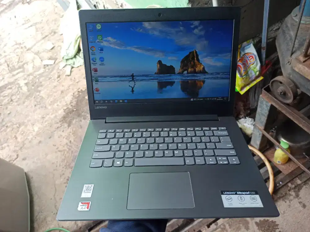 Laptop Lenovo IP 330-14ast Ram 8gb gen9