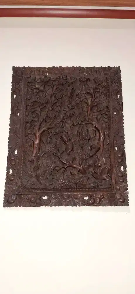 FOR SALE PAJANGAN UKIRAN KAYU JATI