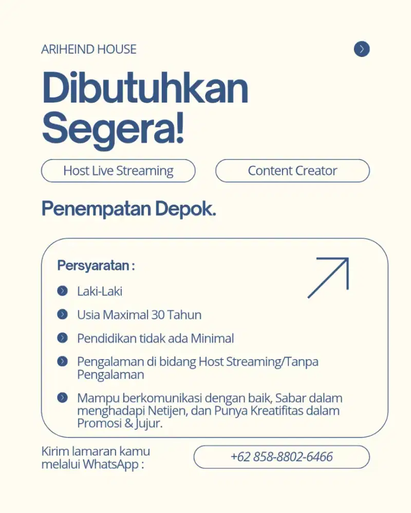 Loker Host Live Streaming