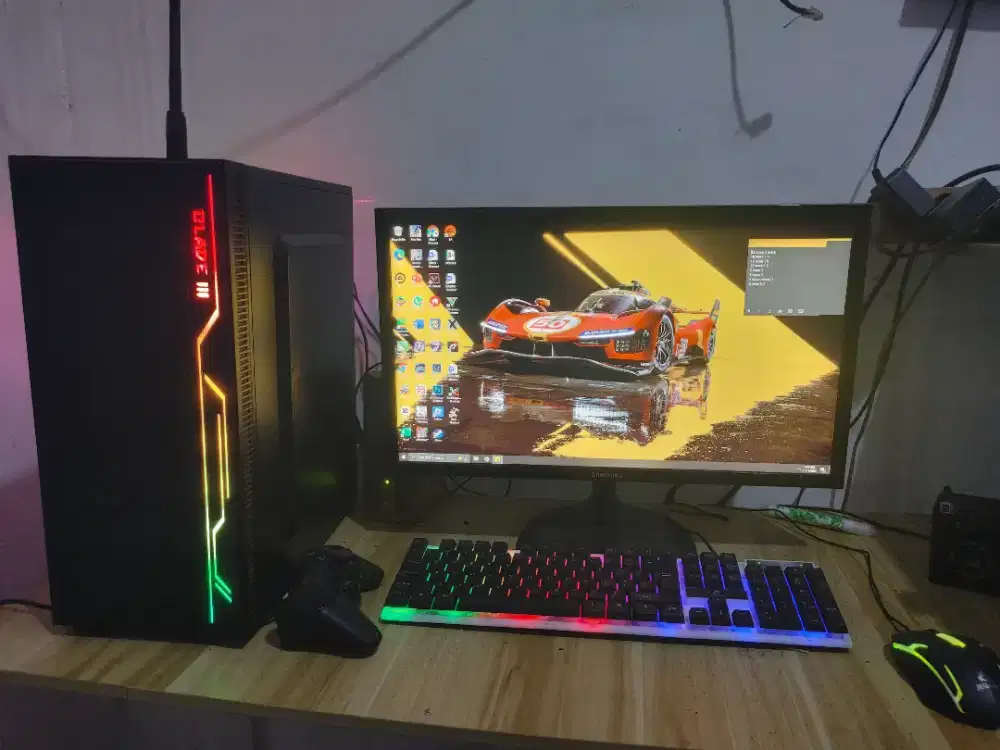 Jual computer gaming plus printer