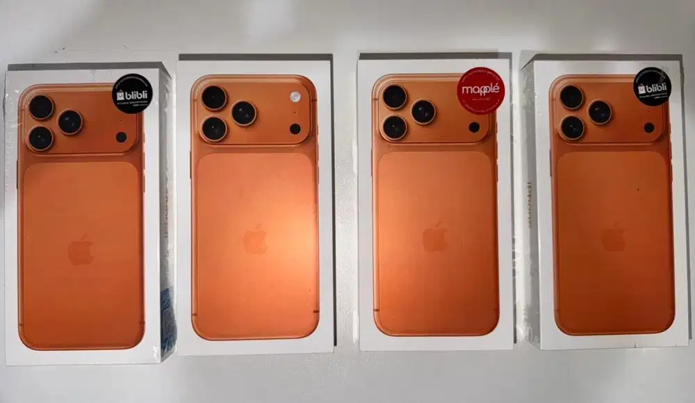 iPhone 17 Pro Max 256GB Orange Resmi Indonesia