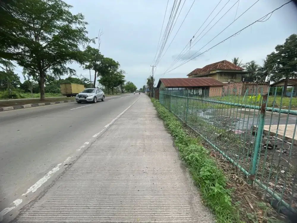 Tanah Murah Kota palembang Pinggir Jalan Kramasan