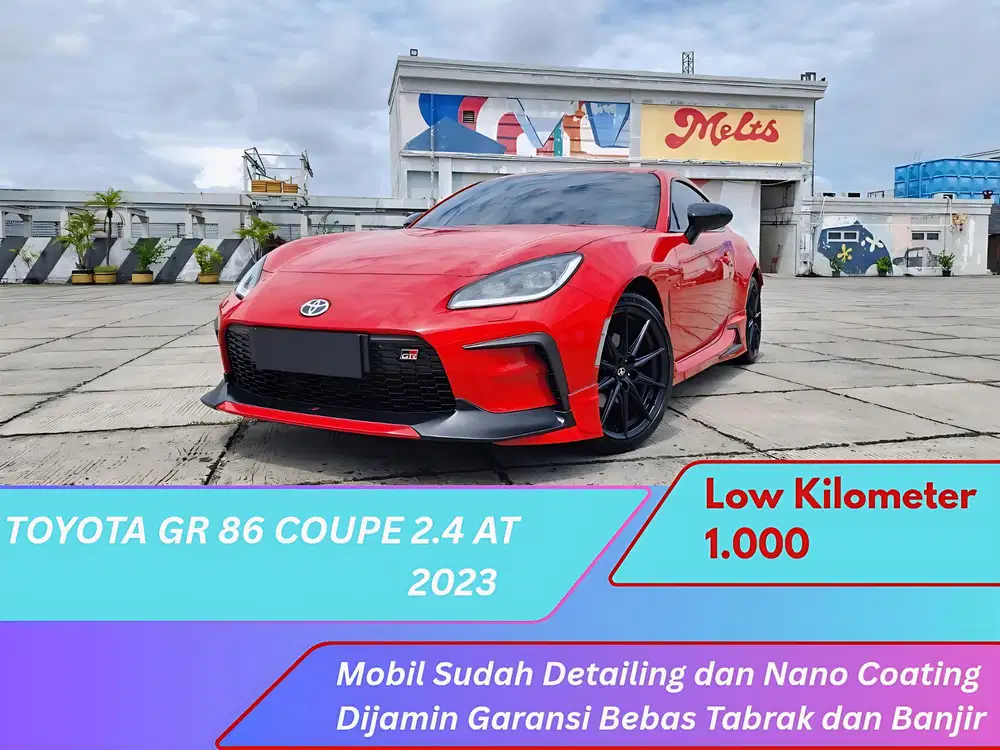 [LIKE NEW] TOYOTA GR 86 COUPE AT 2023