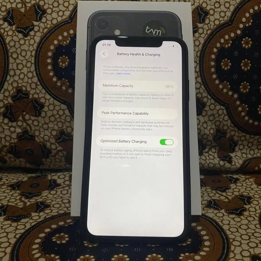 iPhone 11 128GB Black Garansi Resmi iBox