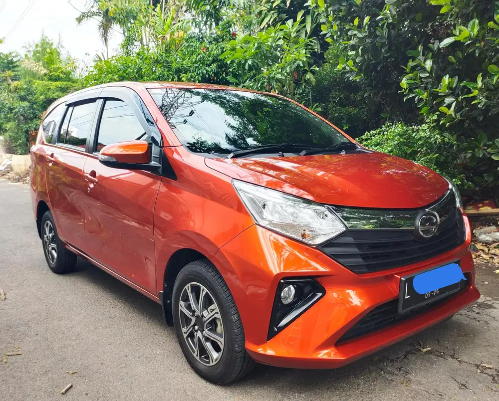 New Sigra 1.2 R Manual 2021 Orange KM 12.000