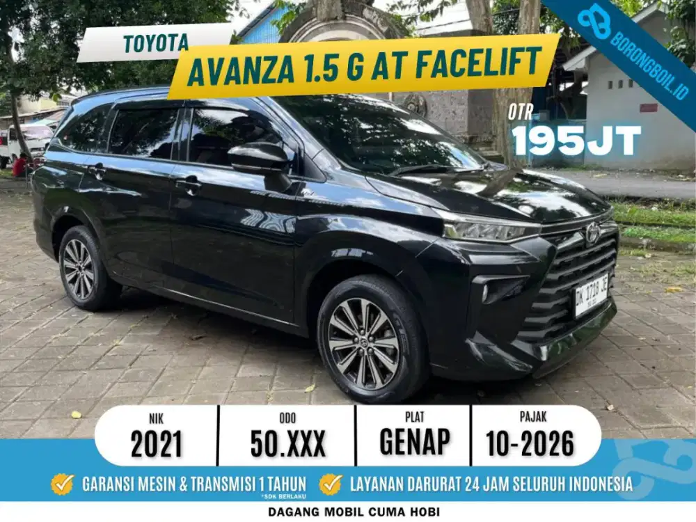 [TERMURAH] Toyota Avanza G 1.5 AT 2021