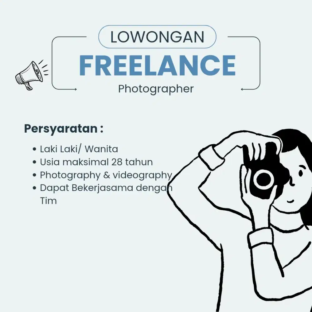 PHOTOGRAPHER / VIDEOGRAPHER