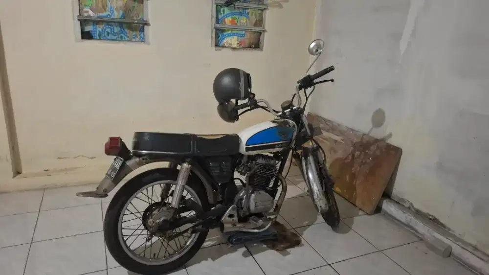 Honda gl 100 modif CB 100