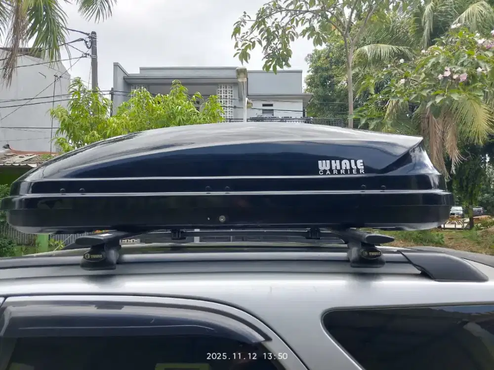 Roofbox/roof box bahan plastik ABS kapasitas 460liter