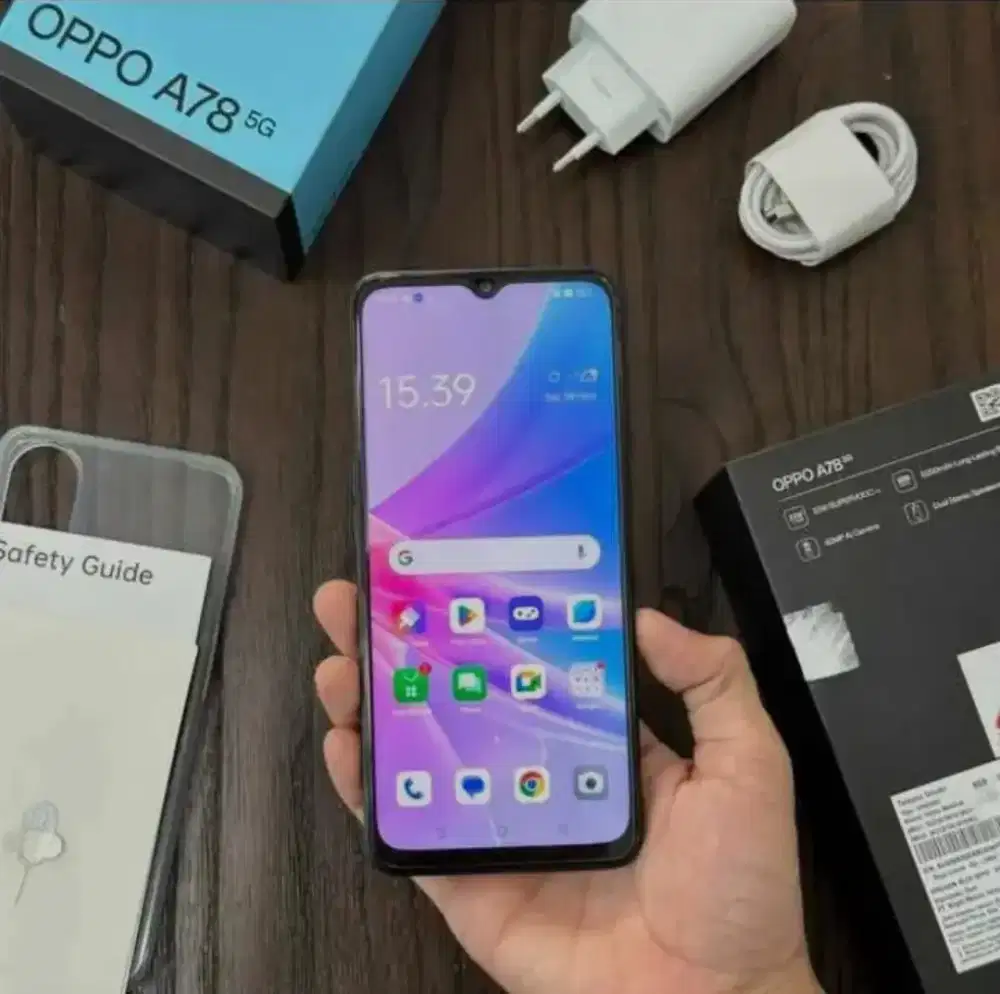 OPPO A78 5G RAM 8/128 Fullset.