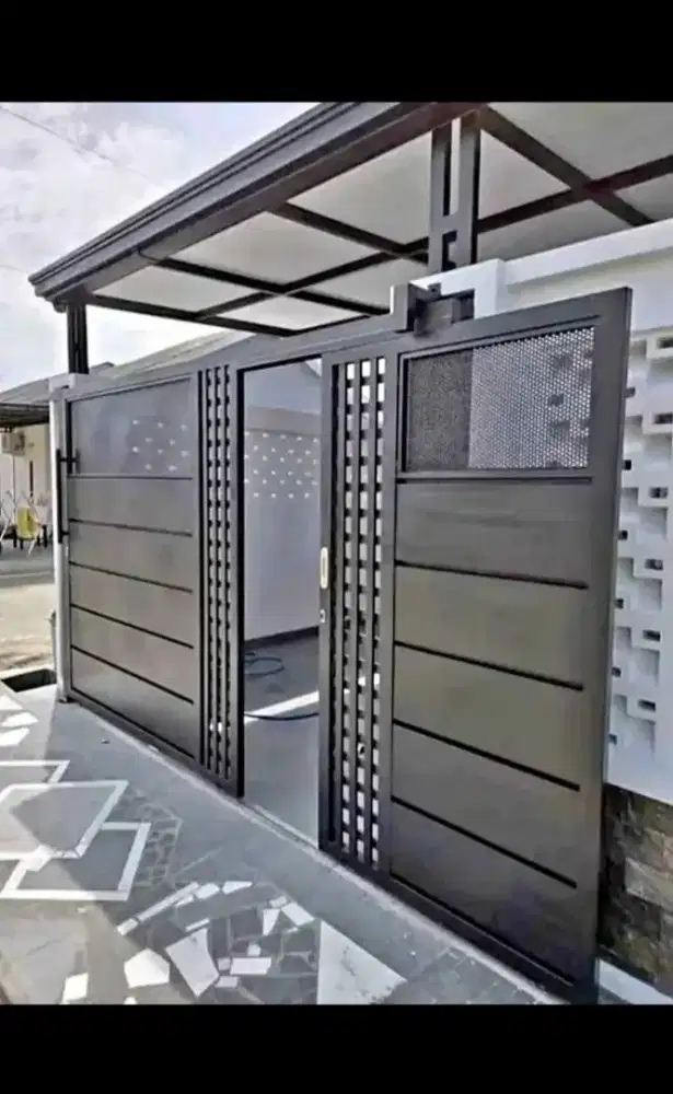 Jasa pembuatan pagar dorong