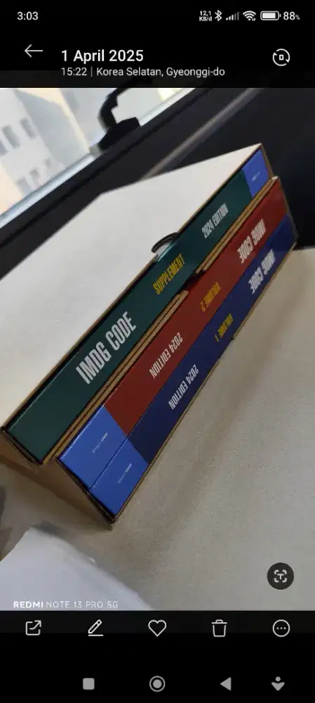 Buku IMDG Code Asli IMO London