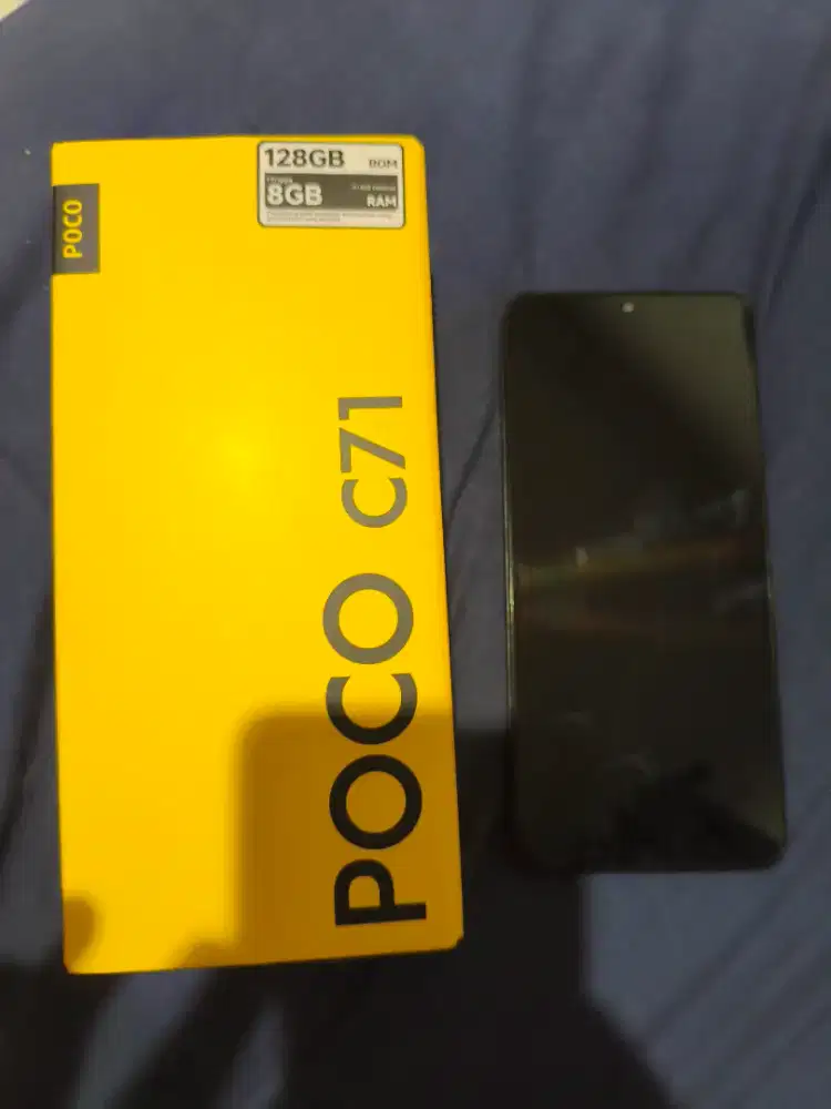 Poco C71 4+4/128gb baru 2 hari