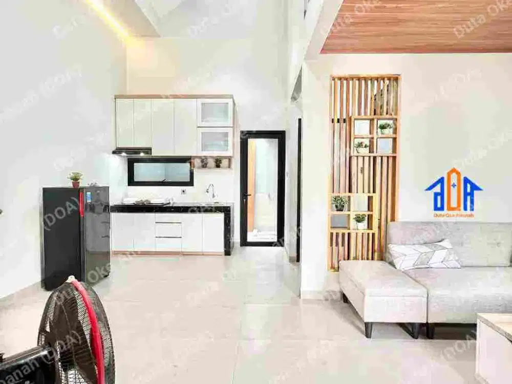 Rumah Furnished 900 Meter Ke Gerbang Tol Di Pancoran Mas Depok