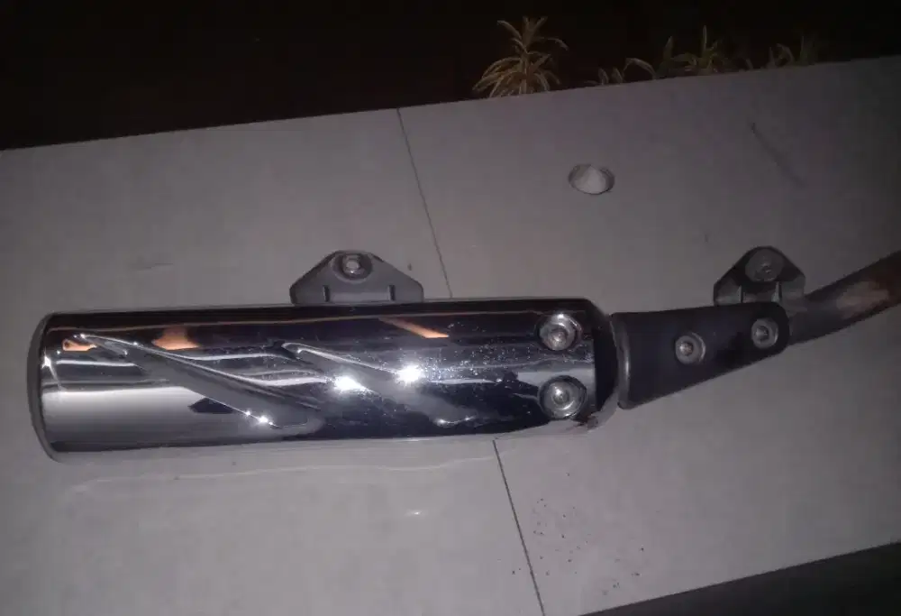 KNALPOT VIXION OLD ASLI COPOTAN