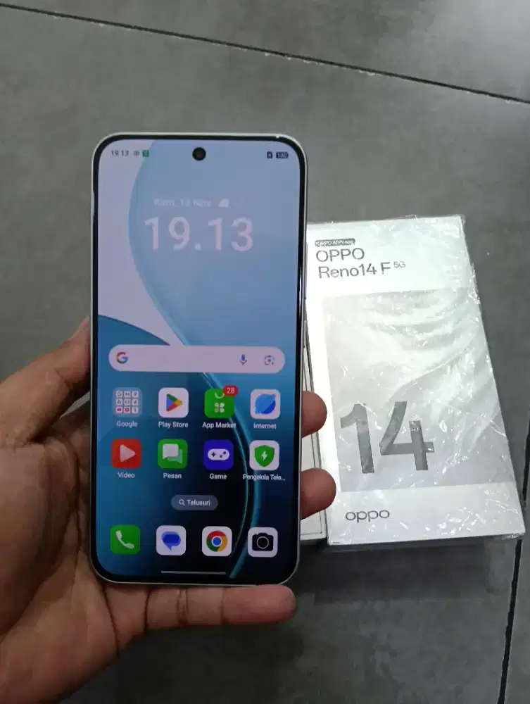 Oppo reno 14f 5g ram 12/256gb fullset ori