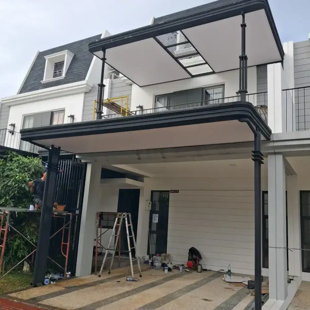 kanopi rumah premium