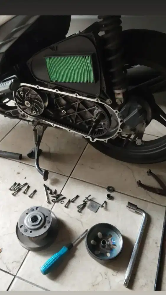 Jasa servis ringan+cvt matic mobile