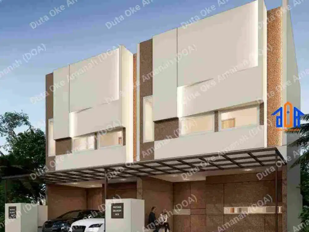 Rumah Selangkah Ke Tol Limo Akses Lebar Bata Merah