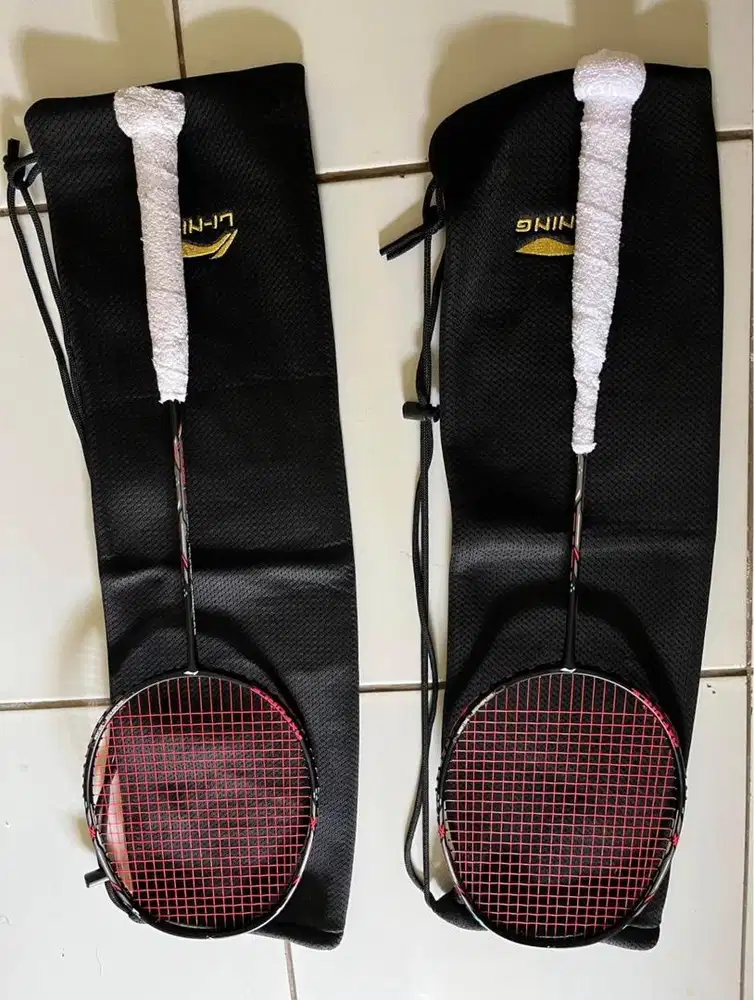Di jual 2 raket Li ning axforce cannon original 4UG5