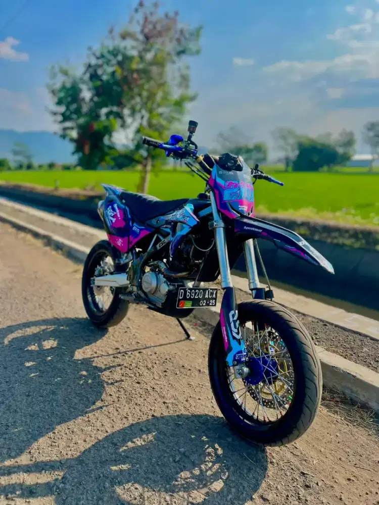 DIJUAL CEPAT KLX BF 2020 SUPERMOTO
