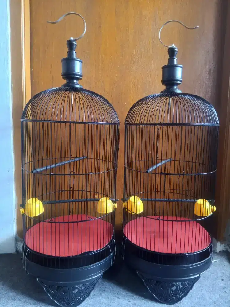 Kandang besi Lovebird kenari konin