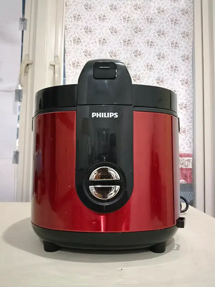 Rice Cooker Bekas Merk Philips Stainless HD3138 2 Liter