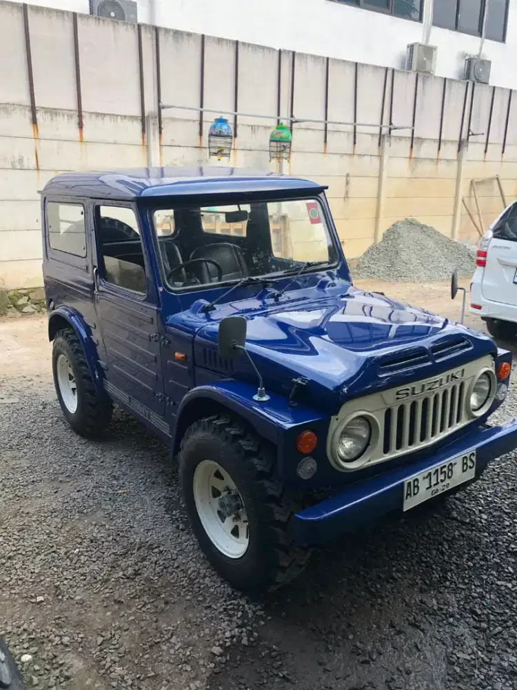 Suzuki Jimny Jangkrik 1981  Biru Klasik Premium