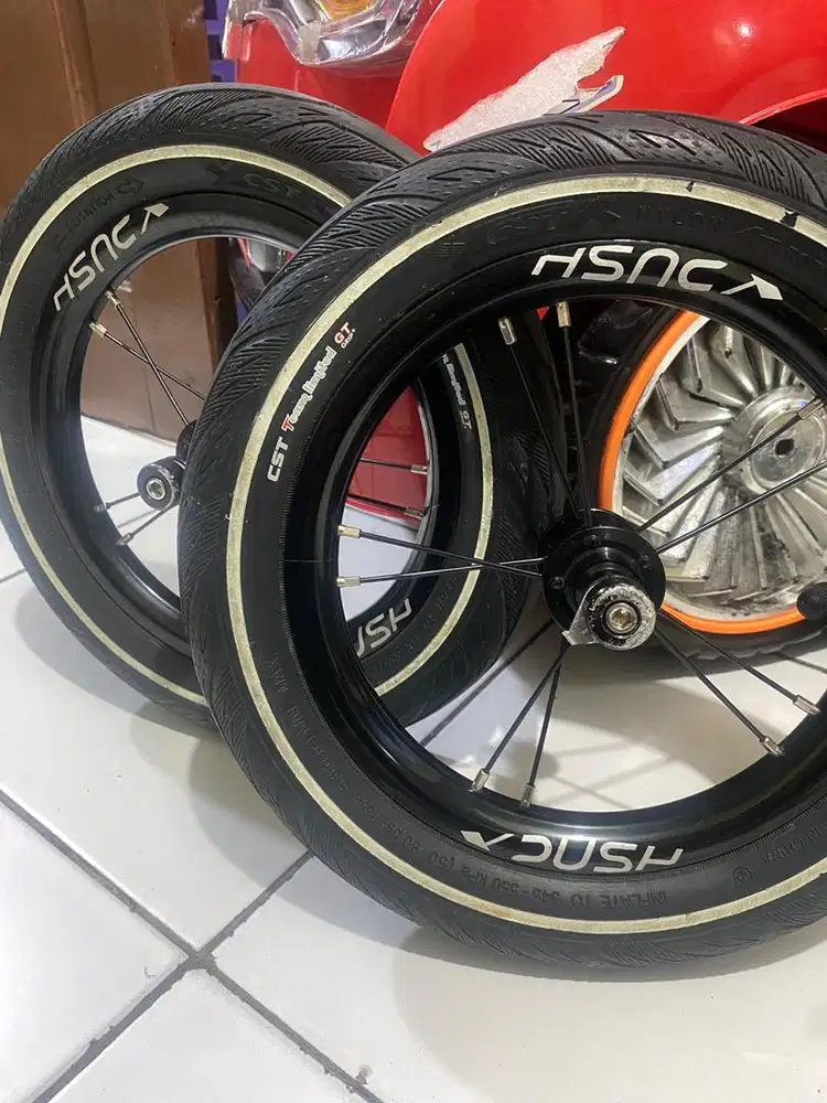 Wheel Set dan Ban Pushbike