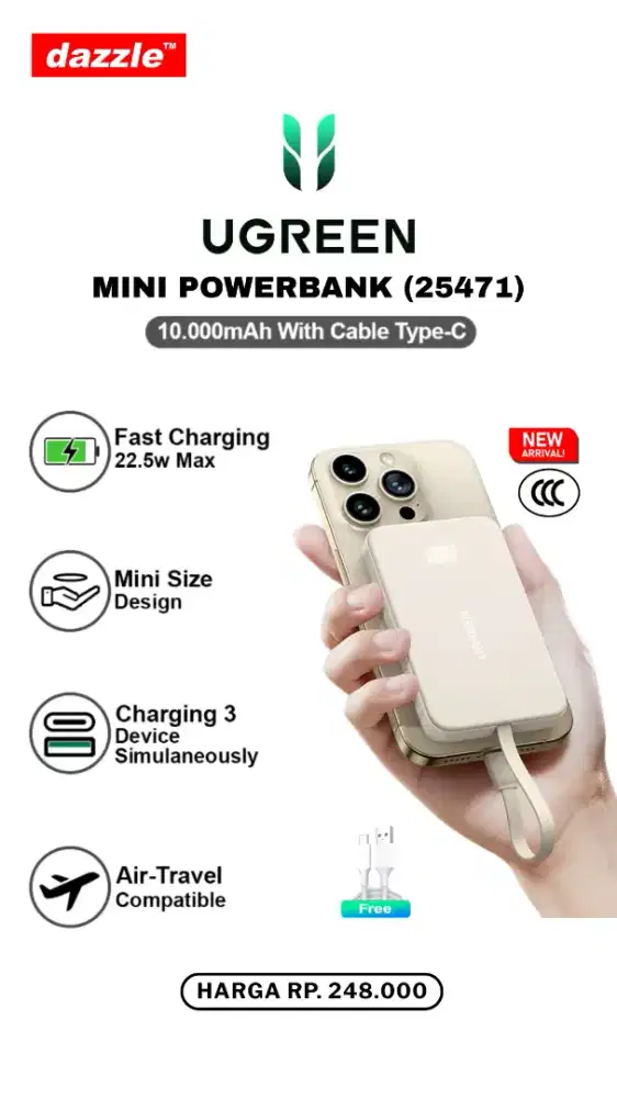 UGREEN MINI POWERBANK (25741)