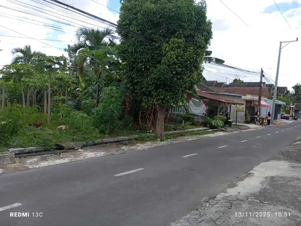 Disewakan tanah Utara RS CC jl Sambirejo condongcatur cocok resto