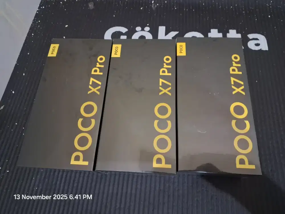 Poco x7 pro 12/512 baru