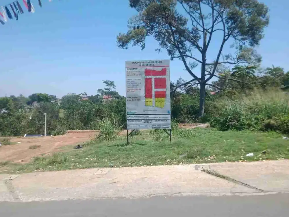 Tanah kavling bebas banjir dekat sekolah