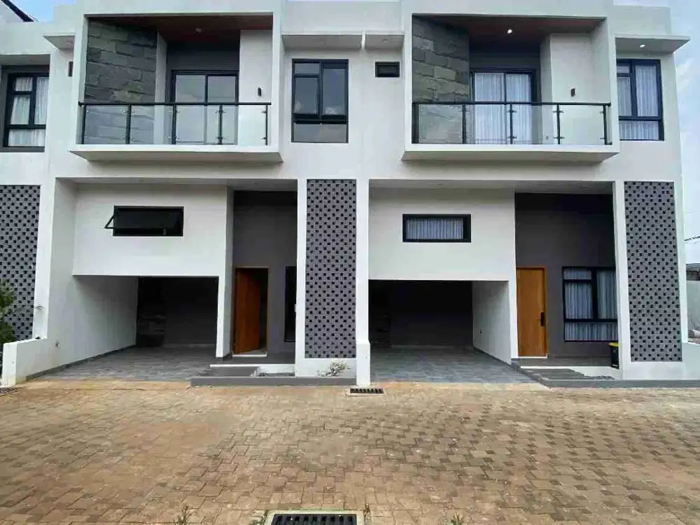 Dijual Rumah Model Scandinavian Modern. Lokasi Strategis, Nyaman dan Bebas Banjir di Jagakarsa