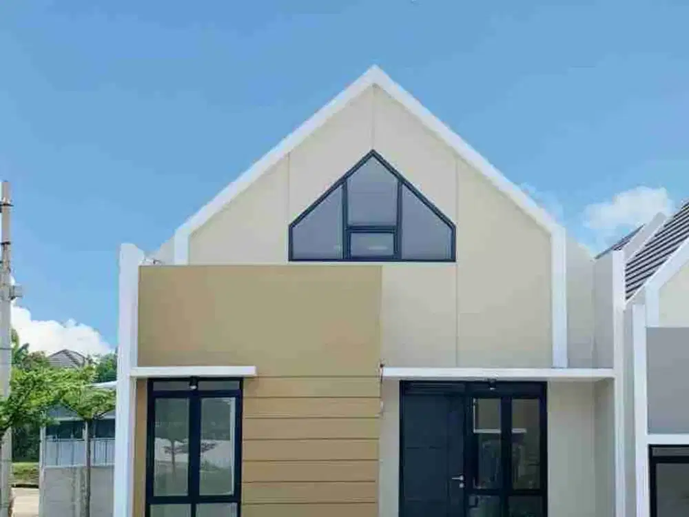 Rumah baru disain cantik masa promo fee biaya2 di Citayam