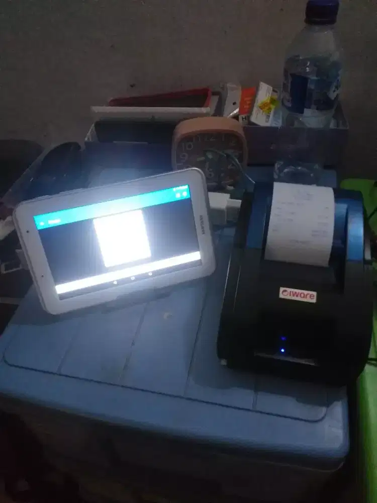Mesin kasir tab android lengkap siap pakai
